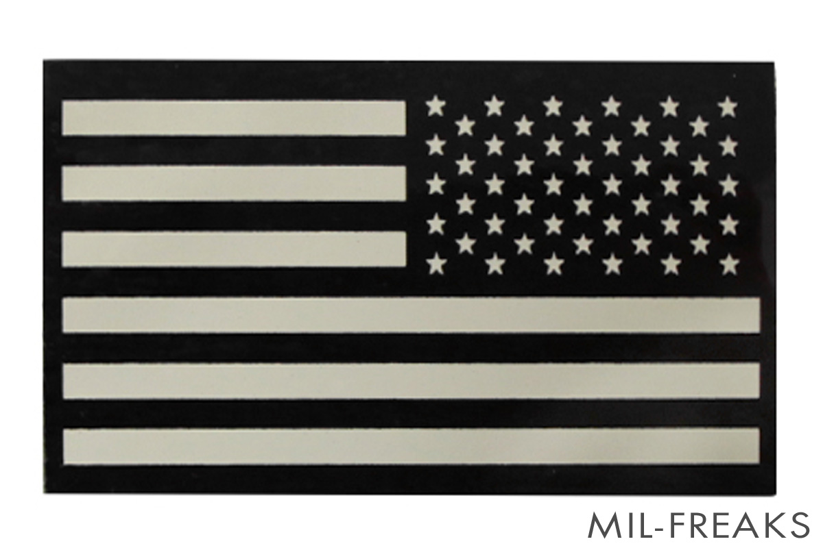 BritkitUSA US アメリカ国旗 IR パッチ 右星 │ ミリタリーショップ