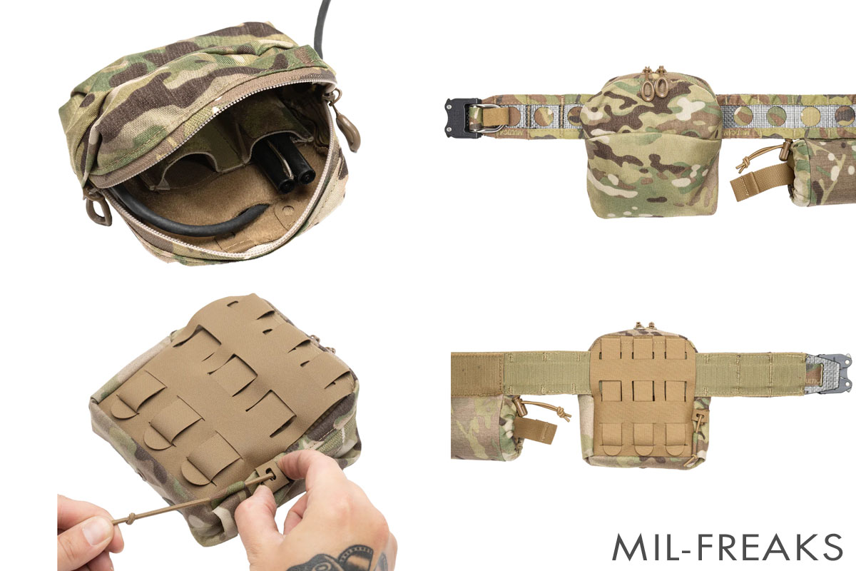 軍事基準のミリタリーポーチ5種類／TWINFALCONS／タスマニアン