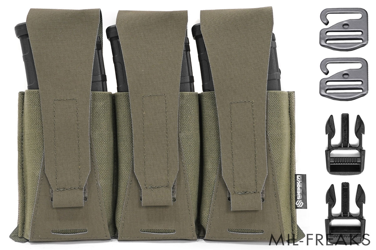 EOS ミリタリー装備 虹色チタンウォレット 2.0 アルマイト加工 No004