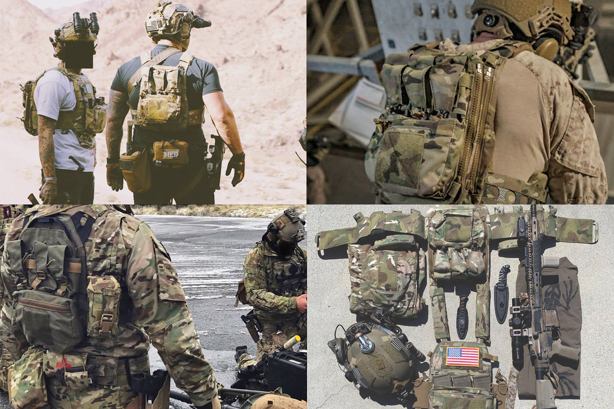 TMC Ferroタイプ BackPanelBanger プレートキャリア ZIP バックパネル