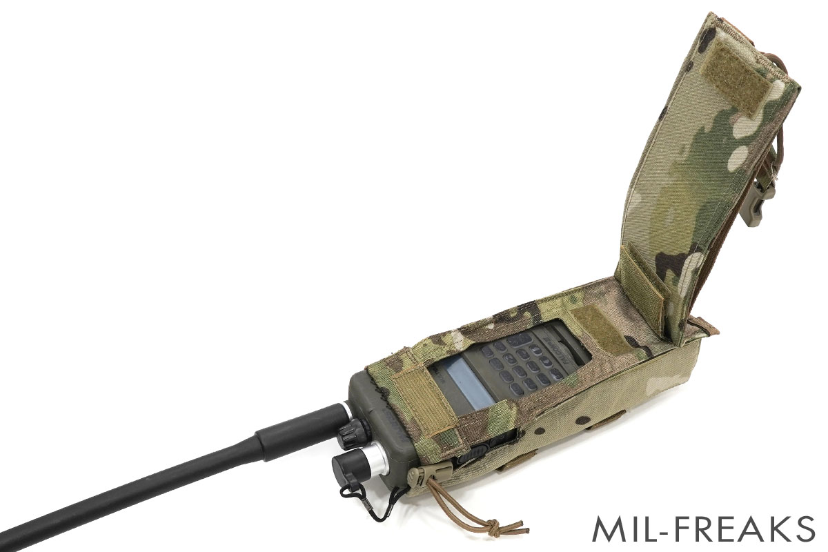 米軍実物 TYR PRC-152 ドロップダウン/チルトアウト ラジオポーチ