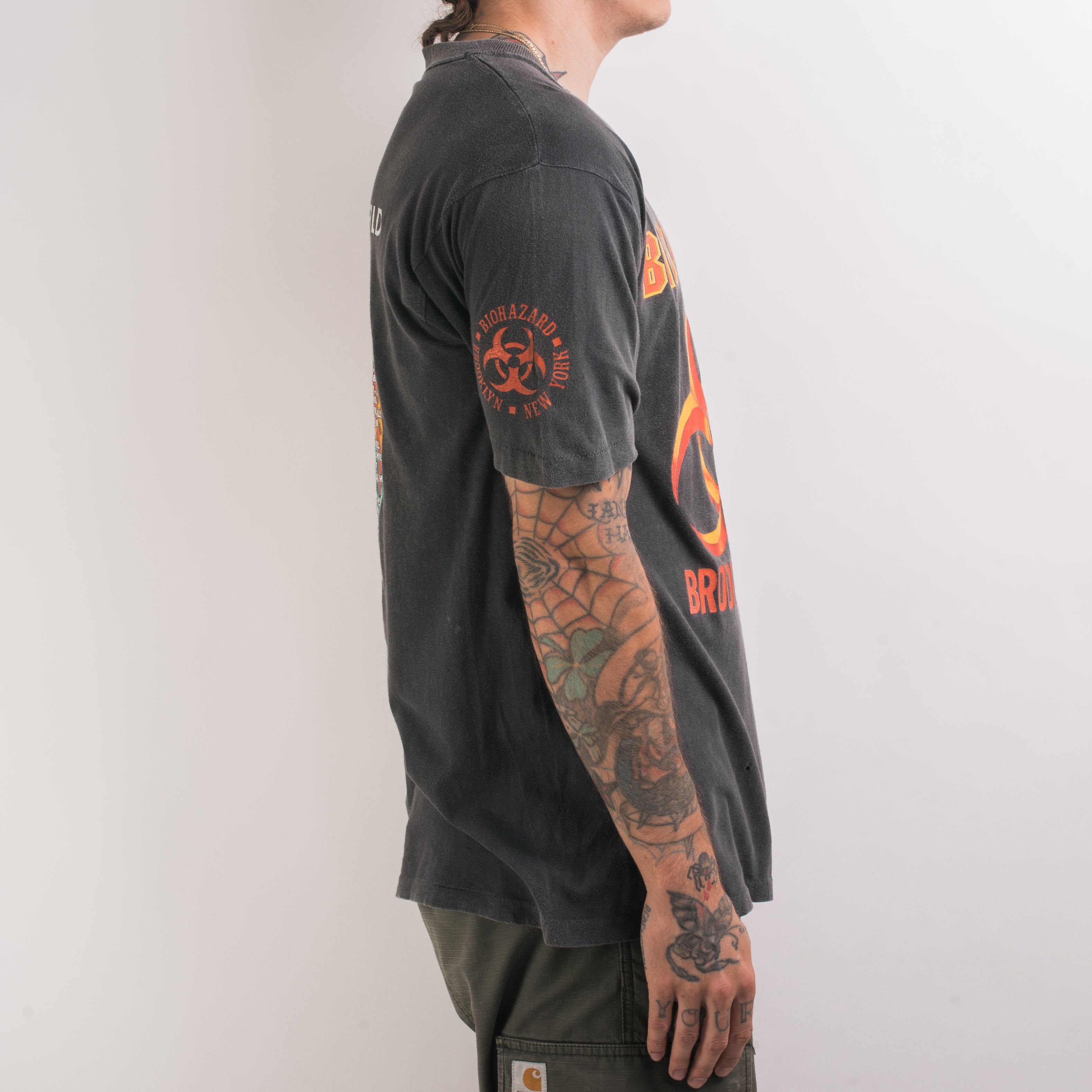 Vintage 1991 Biohazard Stomping The World Tour T-Shirt – Mills