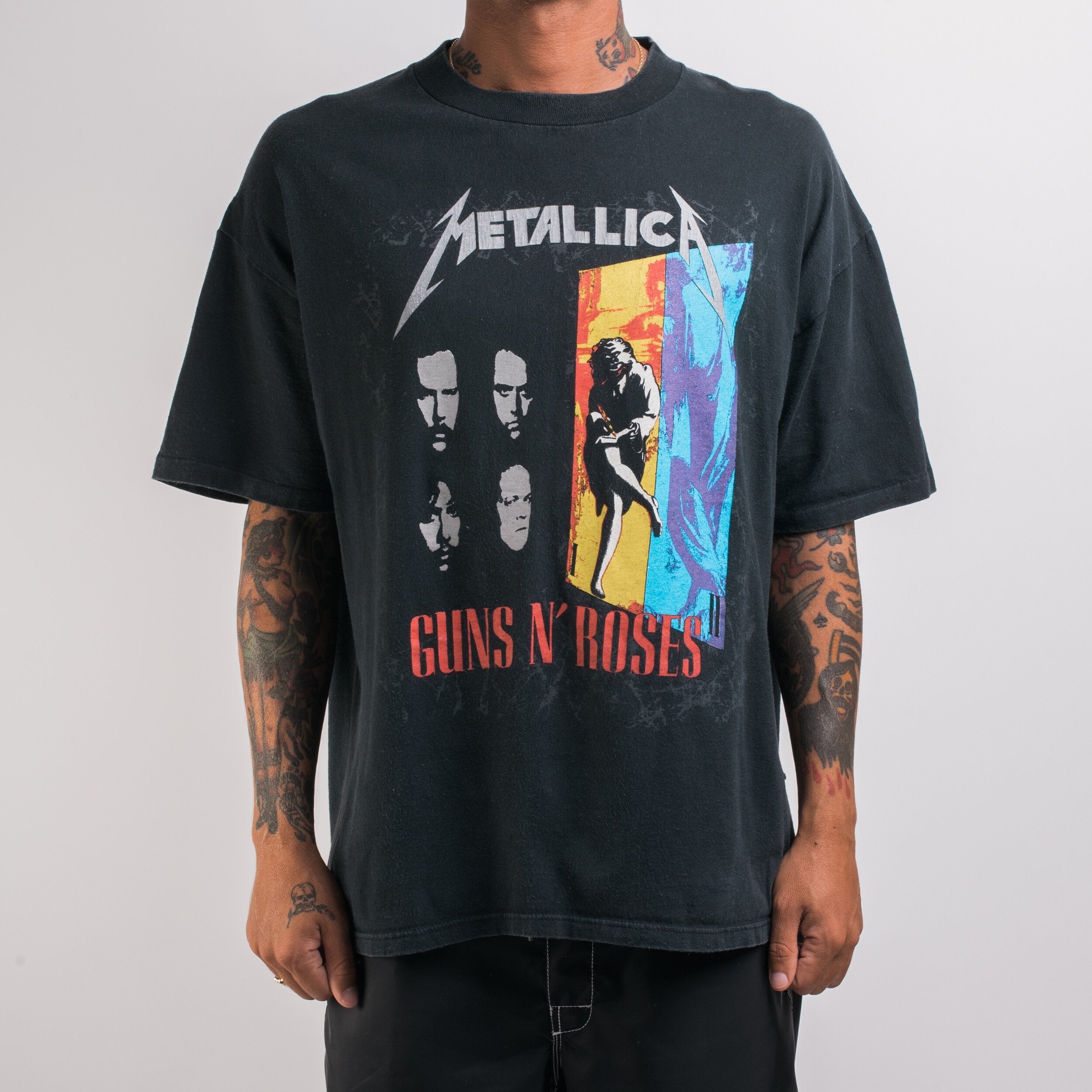 Vintage 1992 Metallica Gun's N Roses Tour T-Shirt – Mills Vintage USA