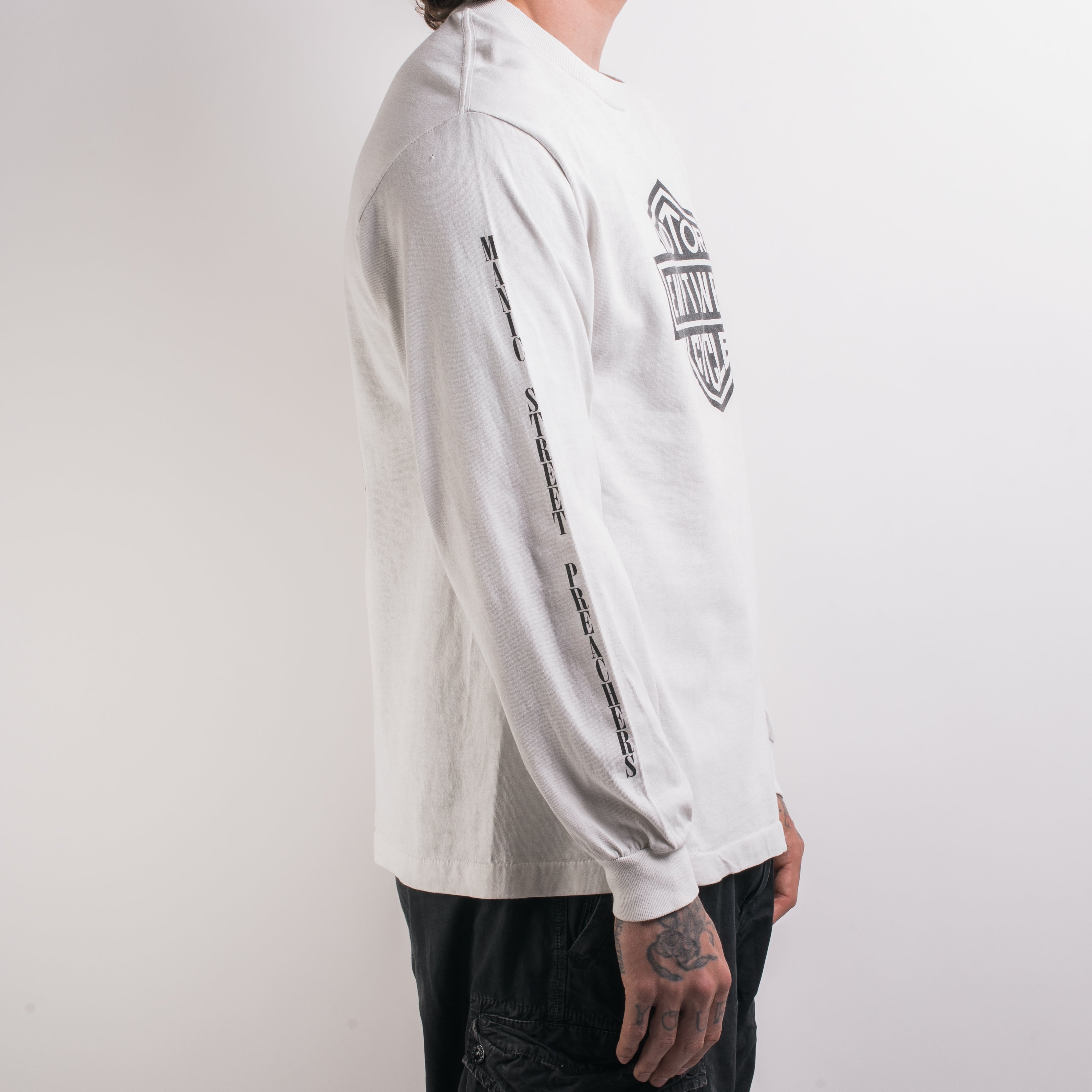 Vintage 90's Manic Street Preachers Harley Rip Longsleeve – Mills