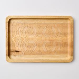 アイヌ イタ 長角盆 一尺五寸五分 ｜ みんげい おくむら （日本と世界