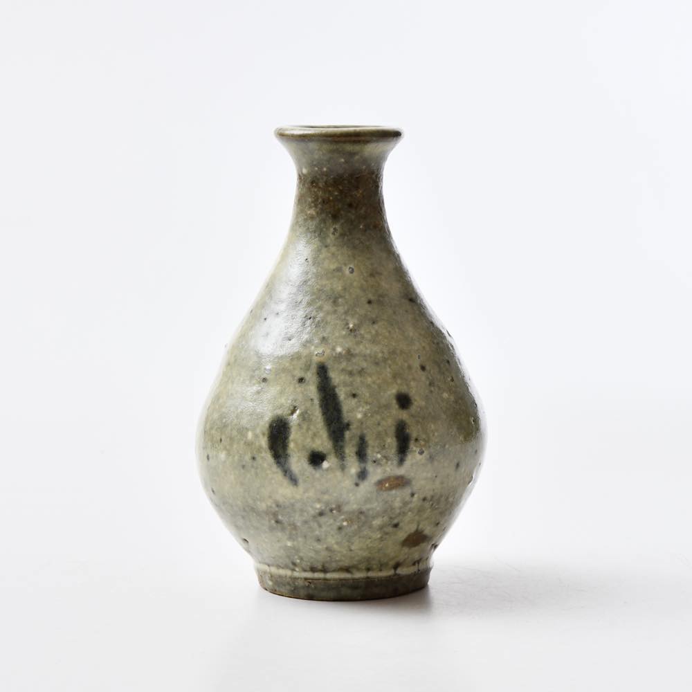 徳利 通い徳利 民藝 2本 鉄釉 益子 窯傷 時代物 徳利 通い徳利 民藝 2