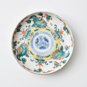 中国 景徳鎮 5寸皿 鳥 ｜ みんげい おくむら （日本と世界の民芸）