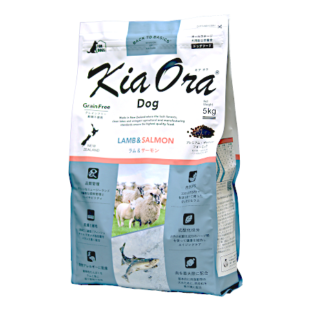 キアオラ ドッグフード ラム&サーモン 【送料無料】｜みんなのペット