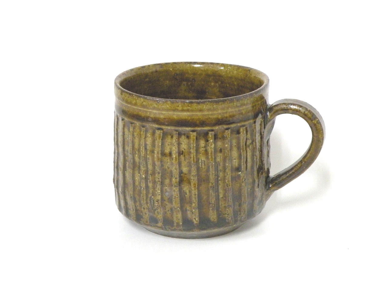 茶道具 織部茶碗 瑞光窯 煎茶 箱入 446 【公式通販】