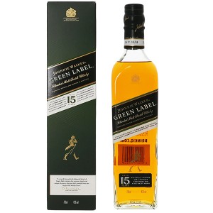 ジョニーウォーカー グリーンラベル（緑ラベル） 15年の通信販売