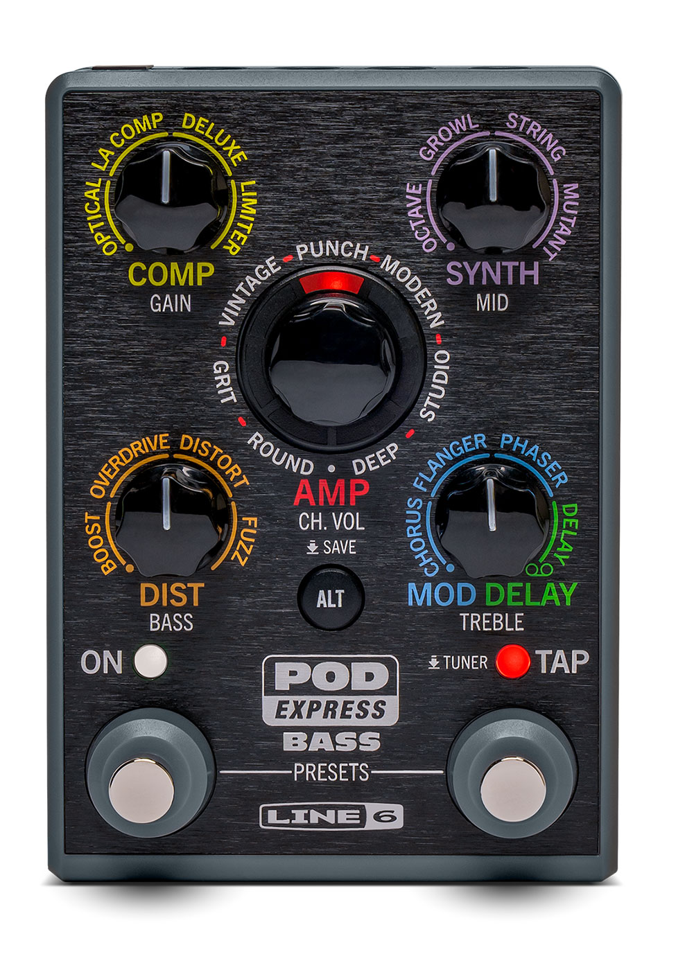 Line 6がアンプ/エフェクト・プロセッサー「POD Express Guitar」「POD