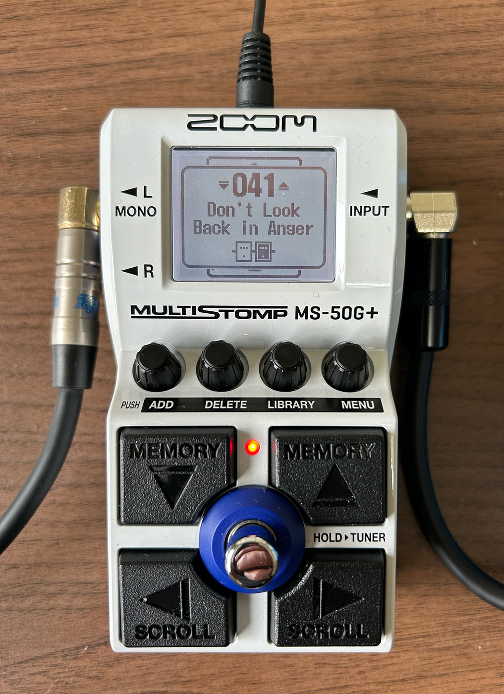 動作チェック済み ZOOM MS-50G マルチエフェクター MS-50G / ZOOM