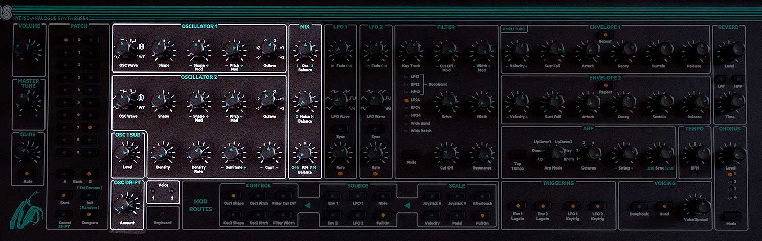 英国シンセ史に新たな歴史を刻むブランド「PWM」のアナログシンセ