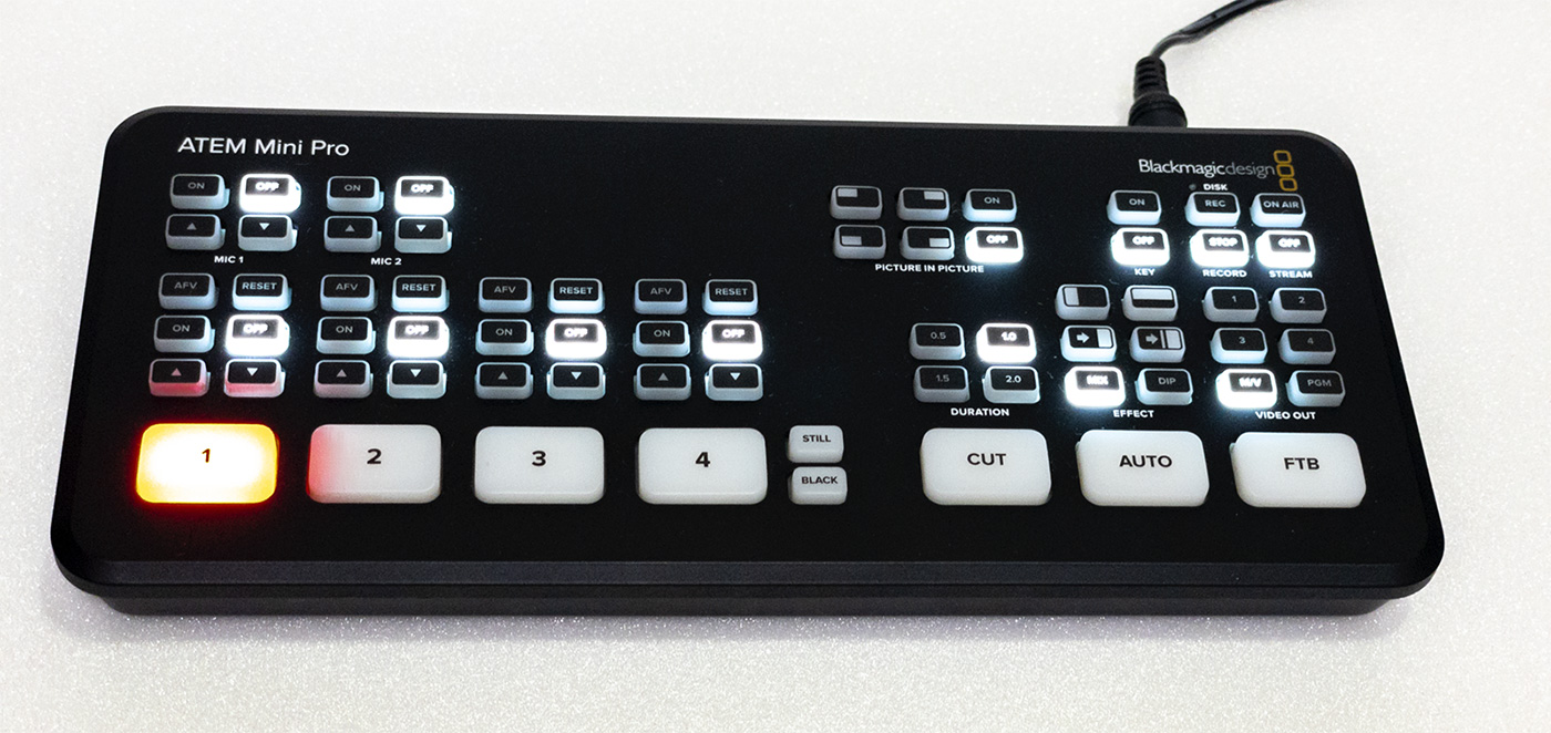 週末値下】ATEM Mini Pro ISO + 専用ハードケース付き Blackmagic