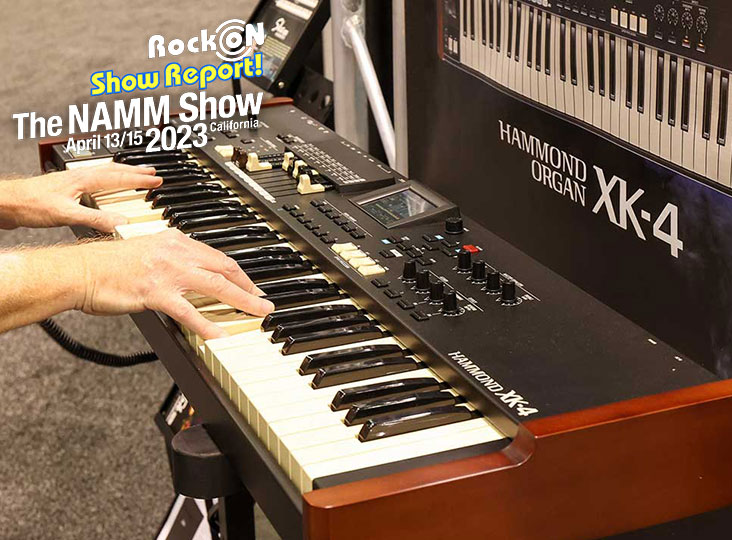 NAMM 2023 Day 2 : HAMMOND | Rock oN Company | DTM DAW 音響機器