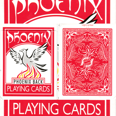 Phoenix Parlour Marked Deck (Red) by Card-Shark - Trick : MJM Magic