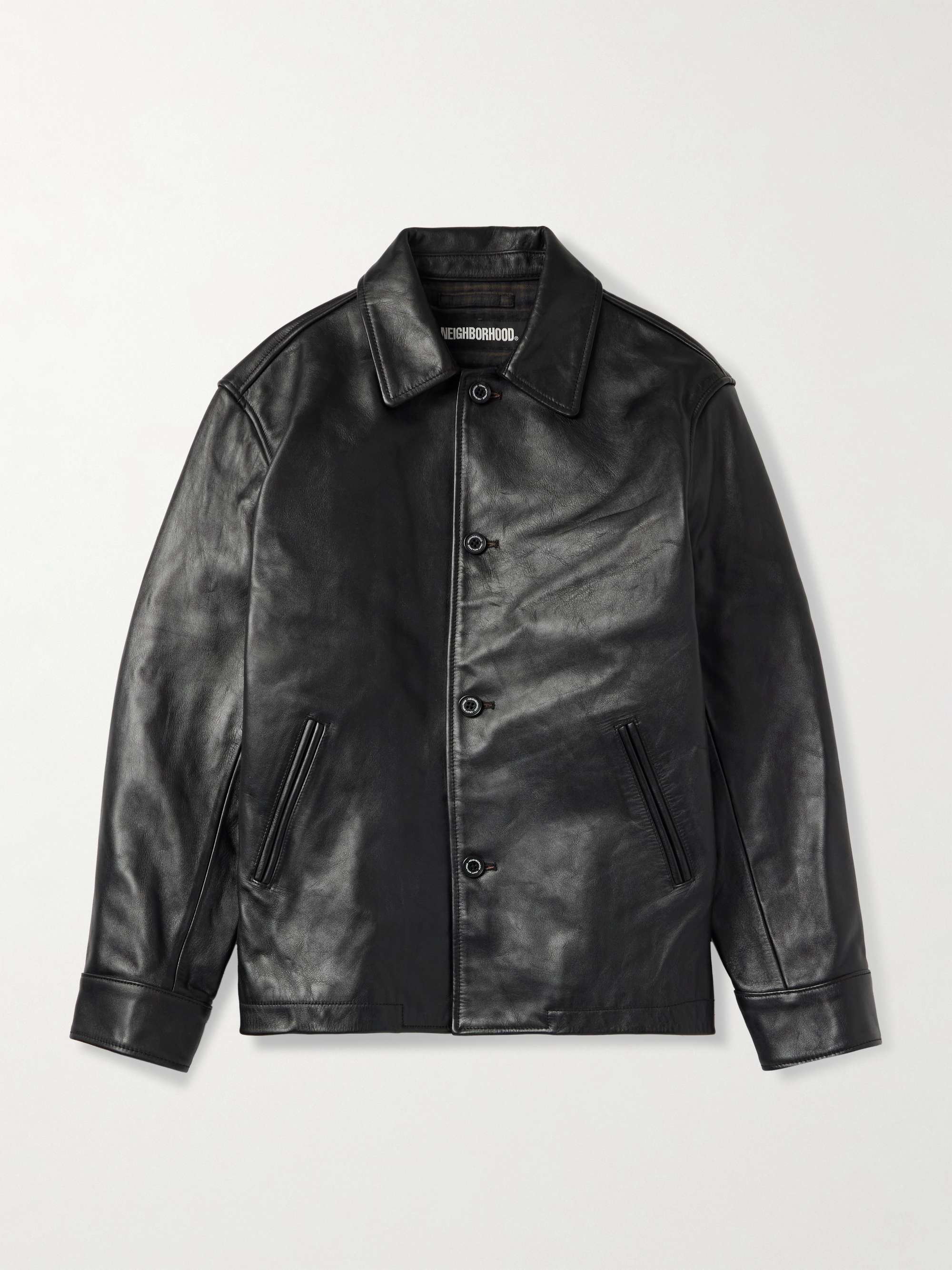 NEIGHBORHOOD Leather Jacket for Men | MR PORTER