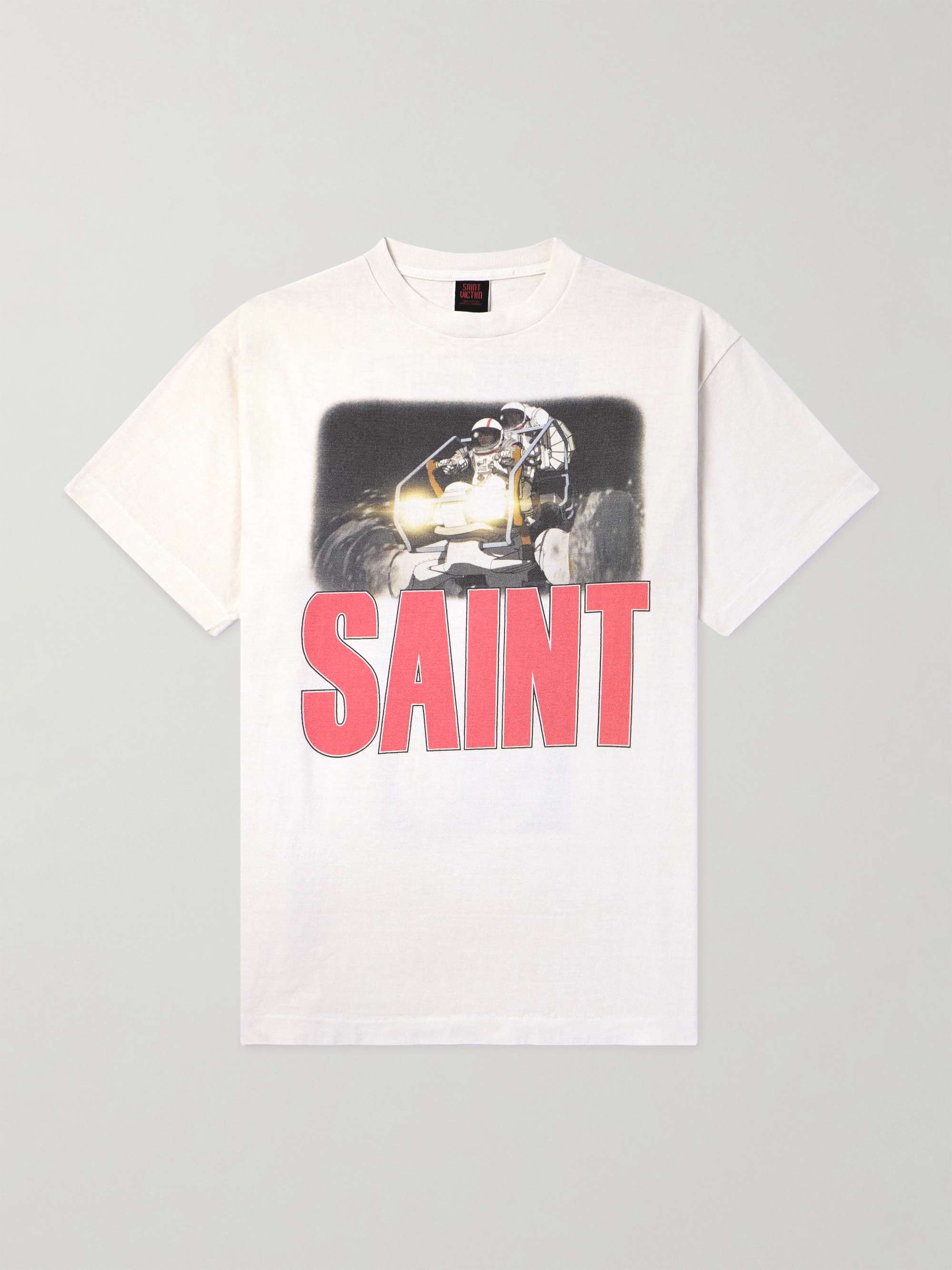 SAINT MICHAEL × FREEDOM』(M) プリントTシャツ
