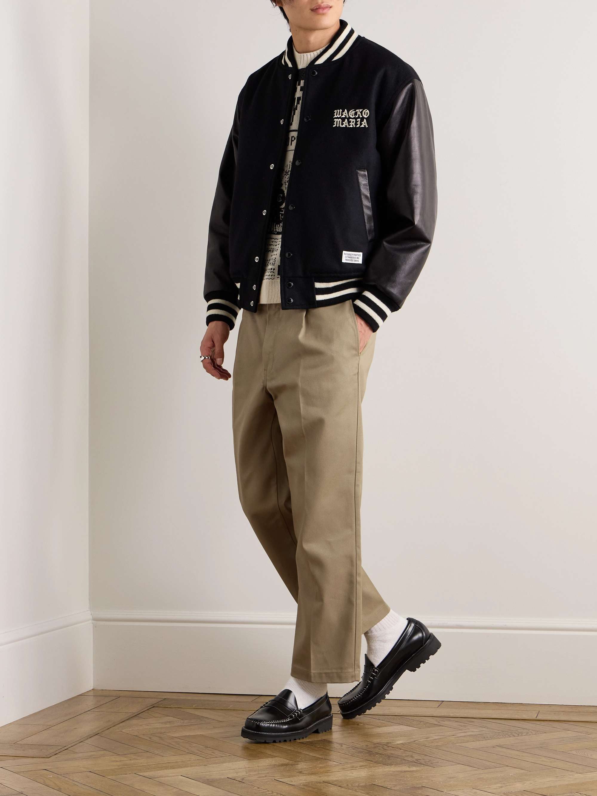 WACKO MARIA DICKIES / PLEATED TROUSERS