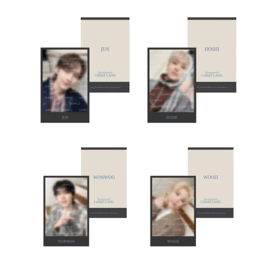 Seventeen Carat Land Instant Photo Card Set – MrsMunKorea Shop