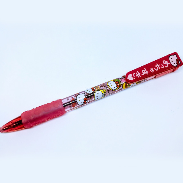 大阪限定】たこ焼き＆大阪弁キティーのプリントボールペン / 神戸南京