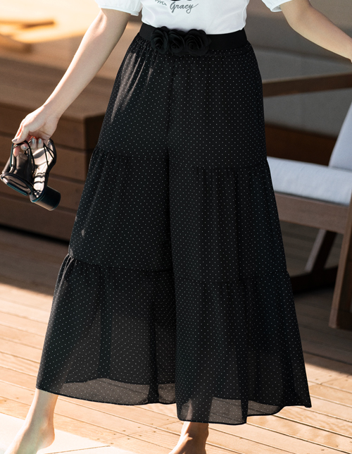 ドット柄シアーパンツ | msgracy
