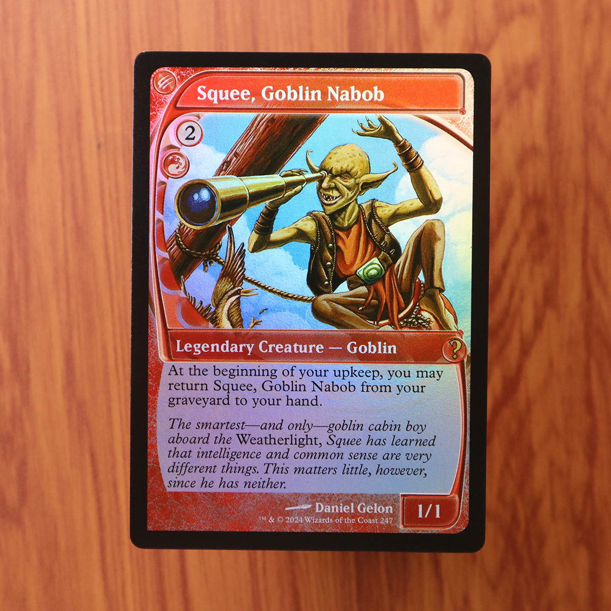 Squee, Goblin Nabob Mystery Booster 2 (MB2) foil magic the