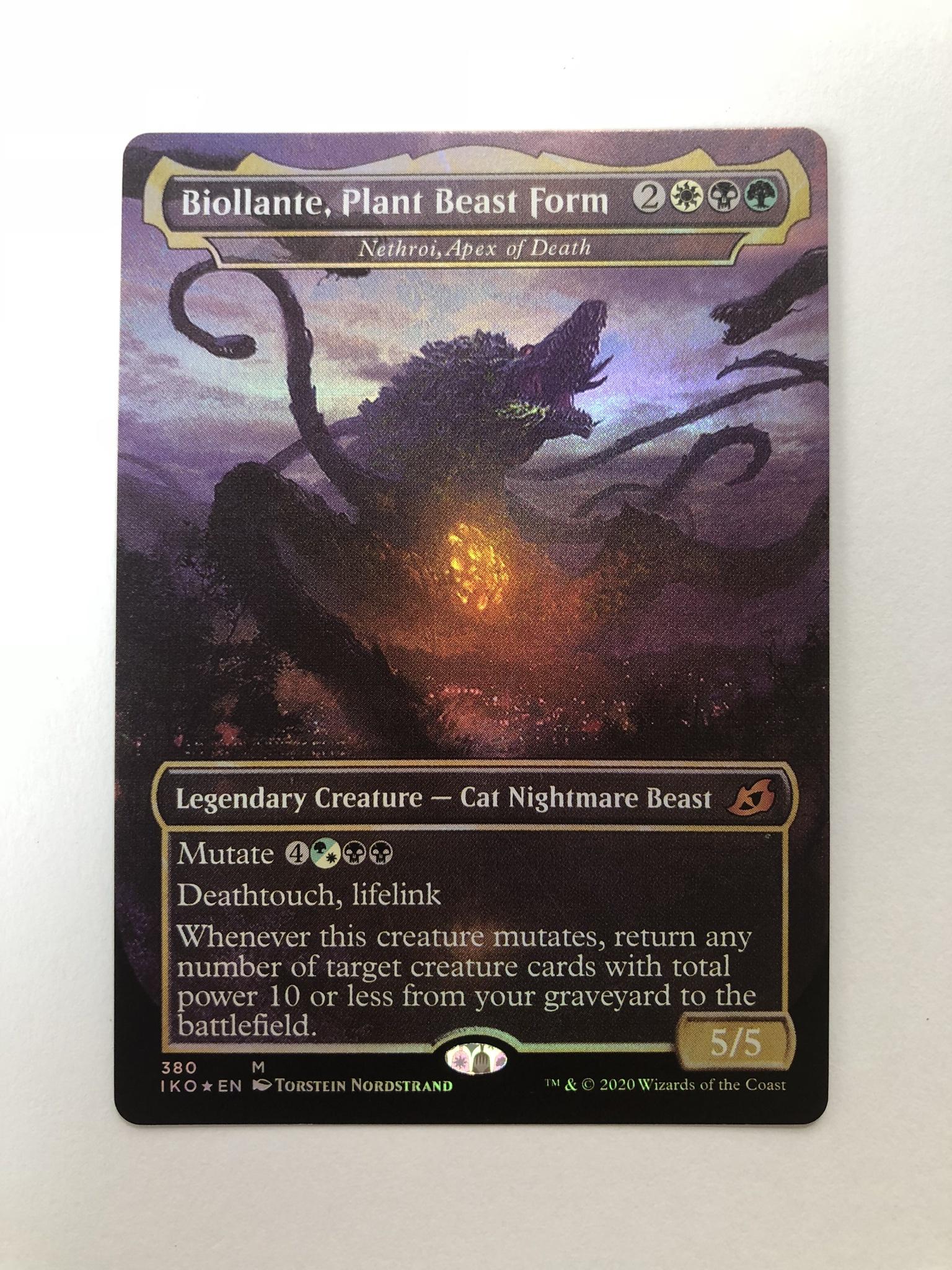Nethroi, Apex of Death – Biollante, Plant Beast Form Ikoria: Lair