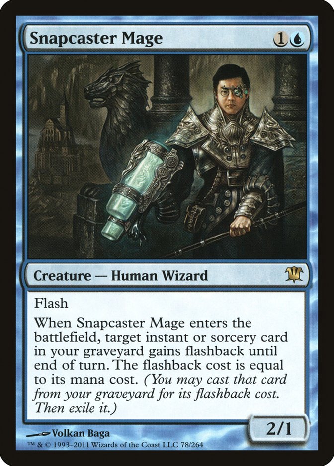 Foil】《瞬唱の魔道士/Snapcaster Mage》[ISD] - MTG専門店 Initiative