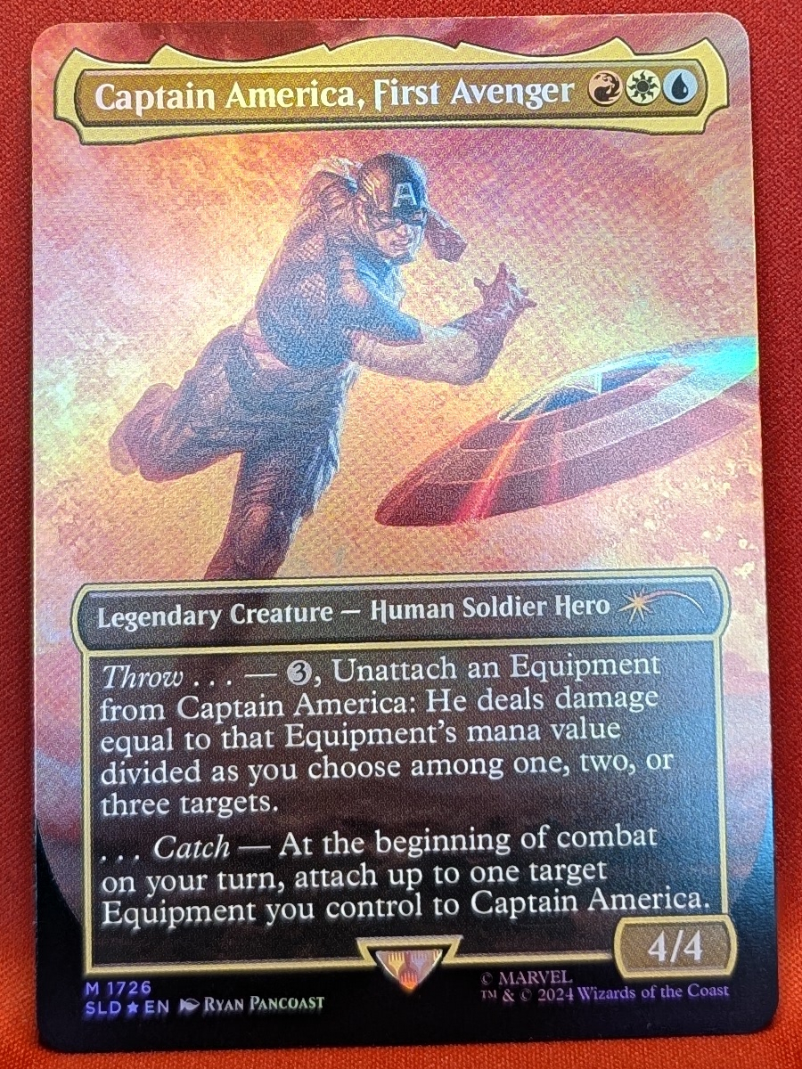 Captain America, First Avenger Magic the Gathering Proxy