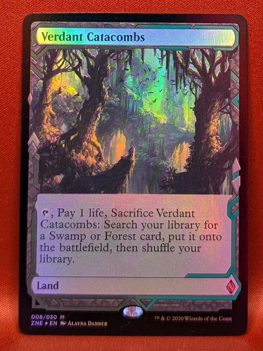 MTG 新緑の地下墓地/Verdant Catacombs ゼンディカー ZEN 日本語版