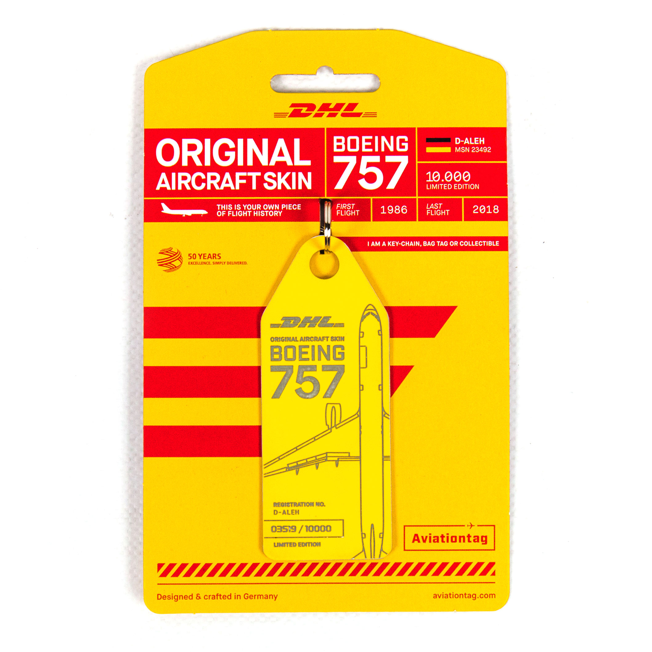 MTSIMTAG – DHL Boeing 757 – D-ALEH – MTSIM USA