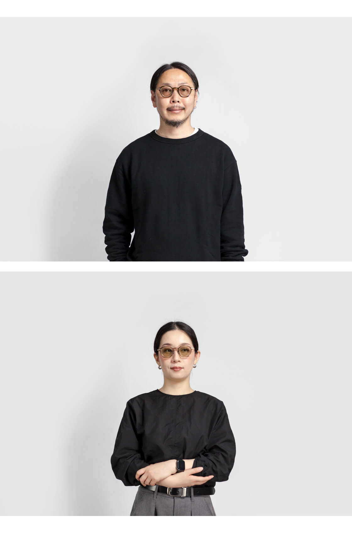 Leowl in eye ルオールインアイ コンビネーション スクエアサングラス