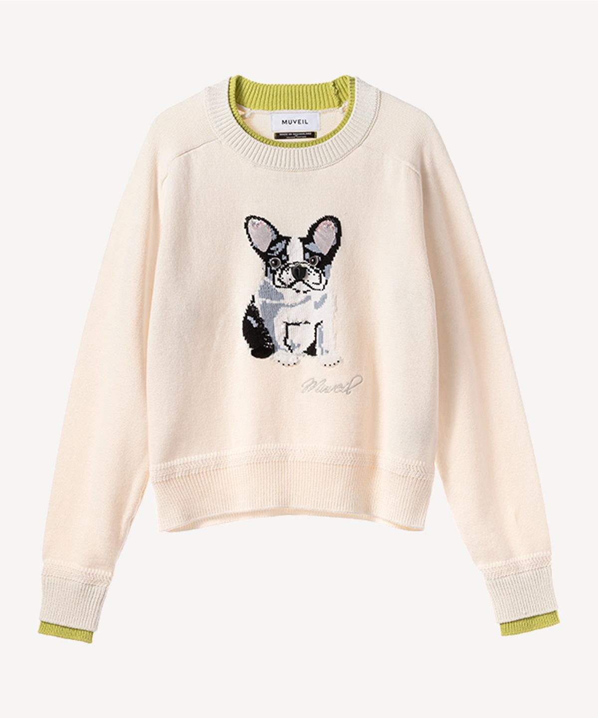 フレンチブルドッグプルオーバー | MUVEIL Online Shop