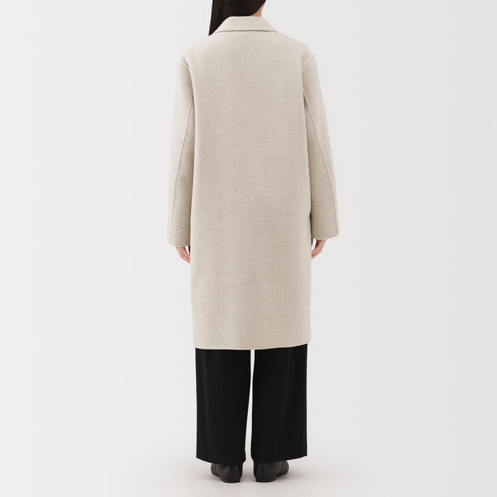 Wool Blend Chester Coat | Fall Outerwear | MUJI USA