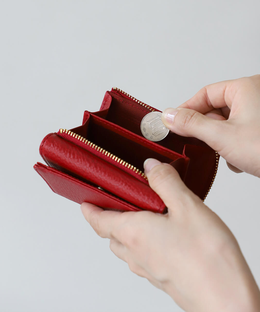 SLIP ON三つ折りレザー財布 Arizona | mumokutekiオンラインストア