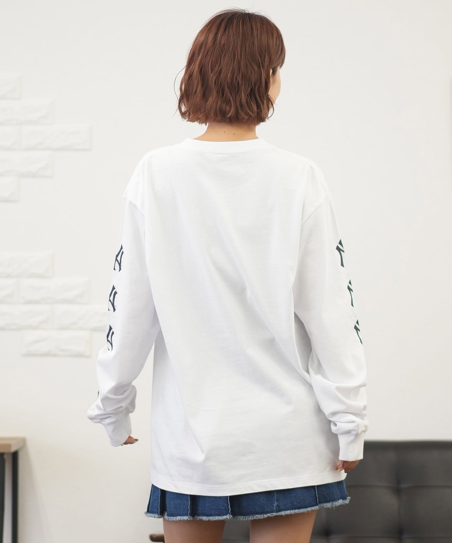 NEW ERA ニューエラ 長袖 Tシャツ レディース ロンT MLB ニューヨーク