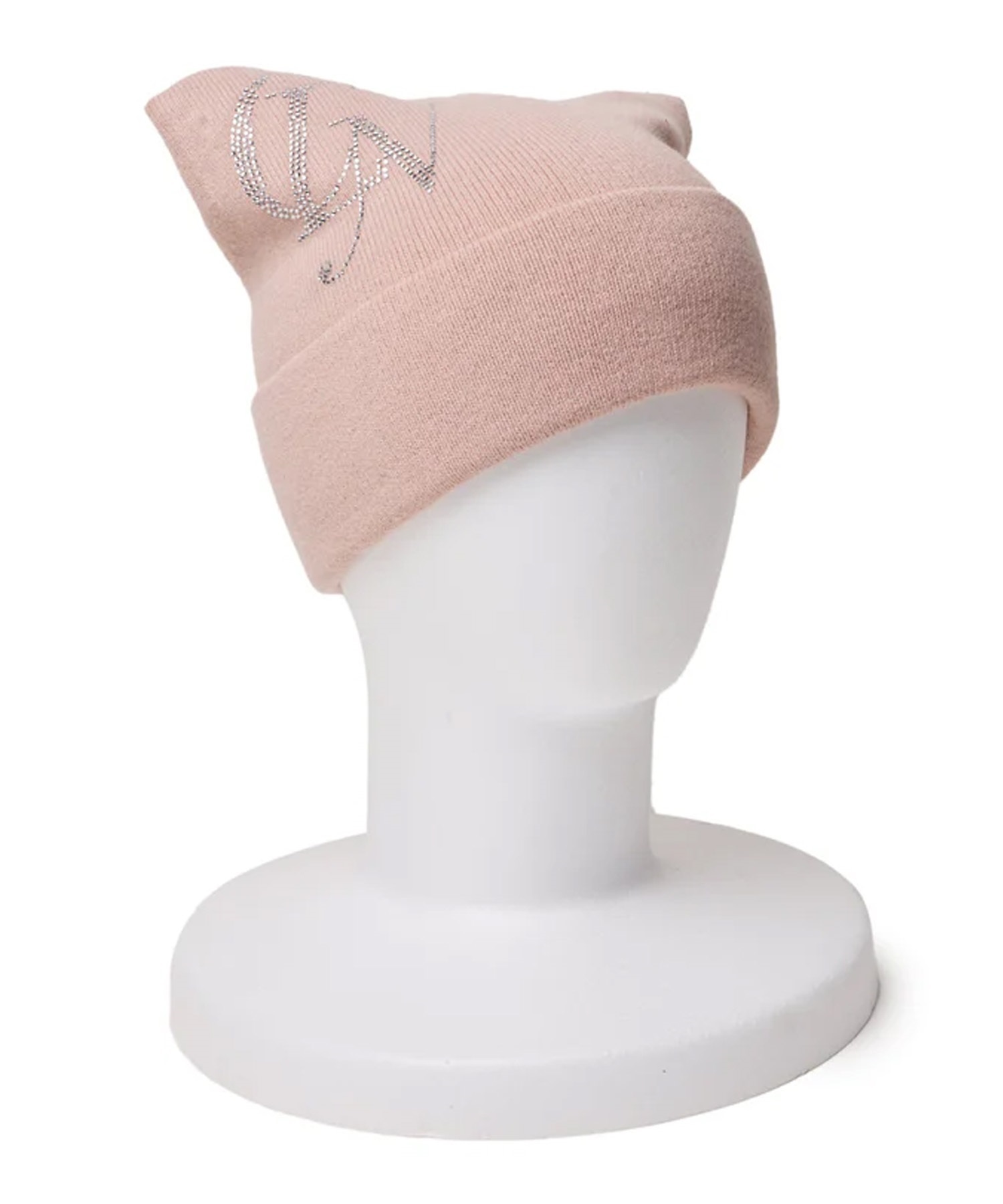 未使用タグ付き】NEWERA 限定 LA ラインストーン ニット帽 ビーニー