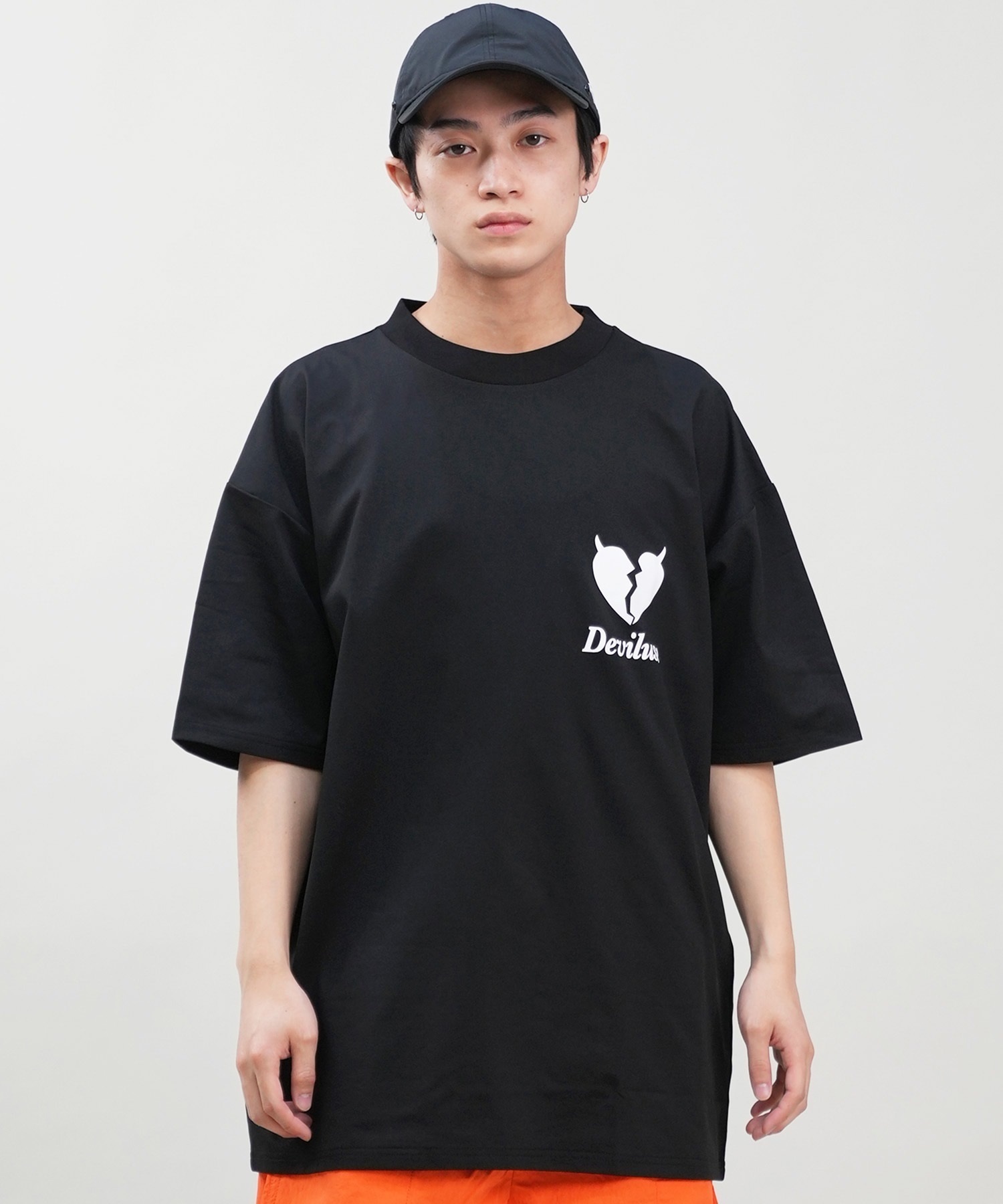Deviluse SiM ロゴプリント Tシャツ XXL 黒 Deviluse SiM ロゴプリント