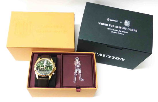 進撃の巨人WIREDワイアードAGAT712正規品販売店/JR大府駅前1961年創業