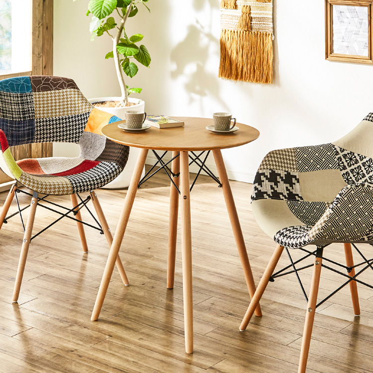 昭和レトロ ミッドセンチュリー 木製 カフェテーブル サイドテーブル