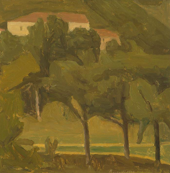 絵画 Giorgio Morandi, Paesaggio, 1935 - 1936 絵画 Giorgio Morandi