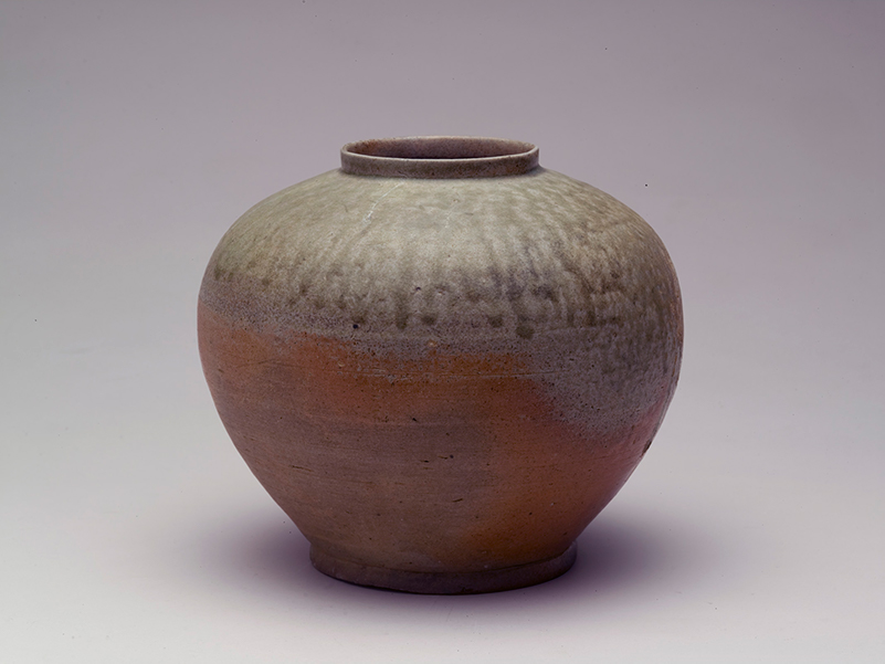 須恵器薬壺 (奈良-平安時代) 自然釉 短頸壷 猿投 須恵器薬壺 (奈良