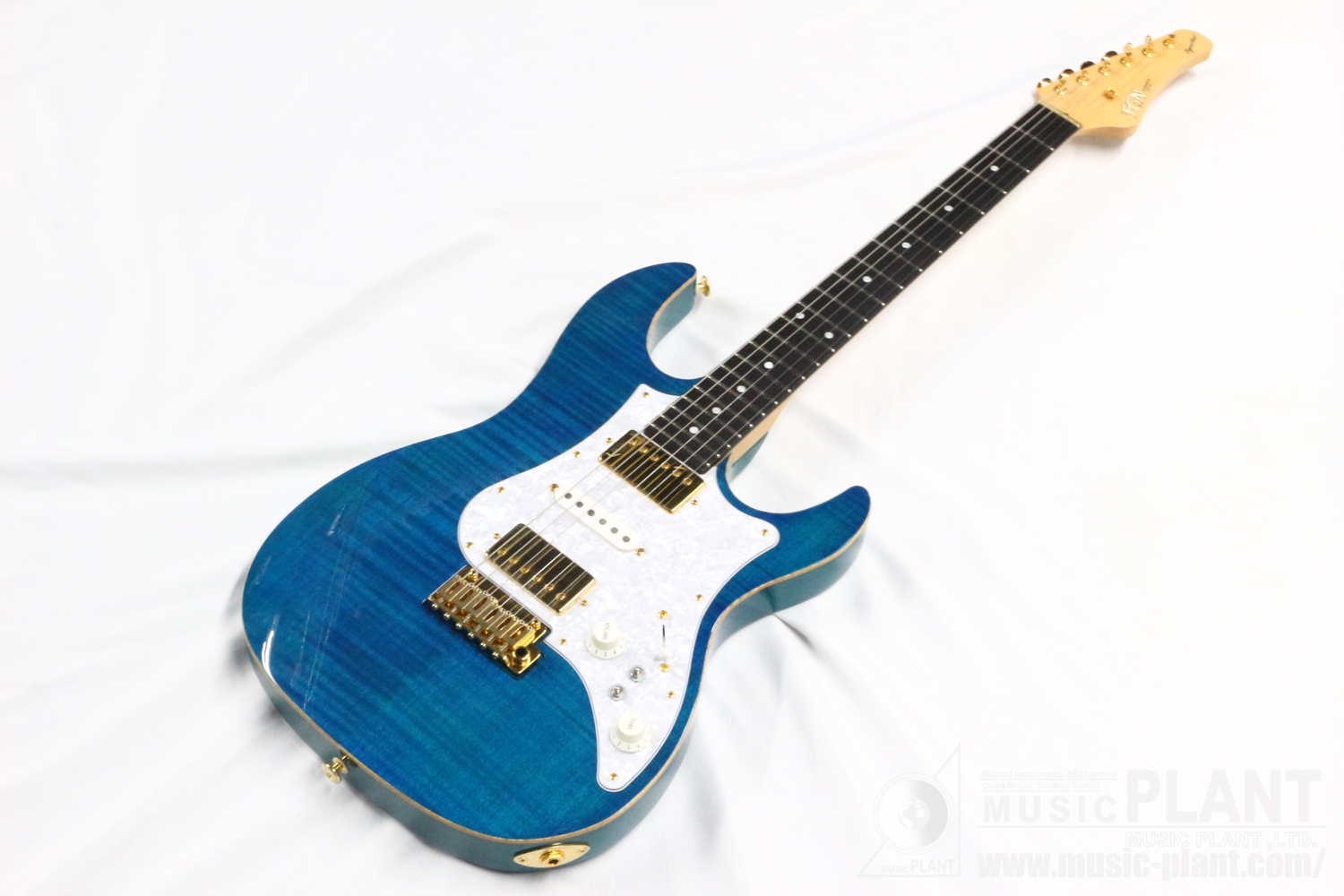 FgN エレキギターEOS-FM-HSH Emerald Blue中古()売却済みです