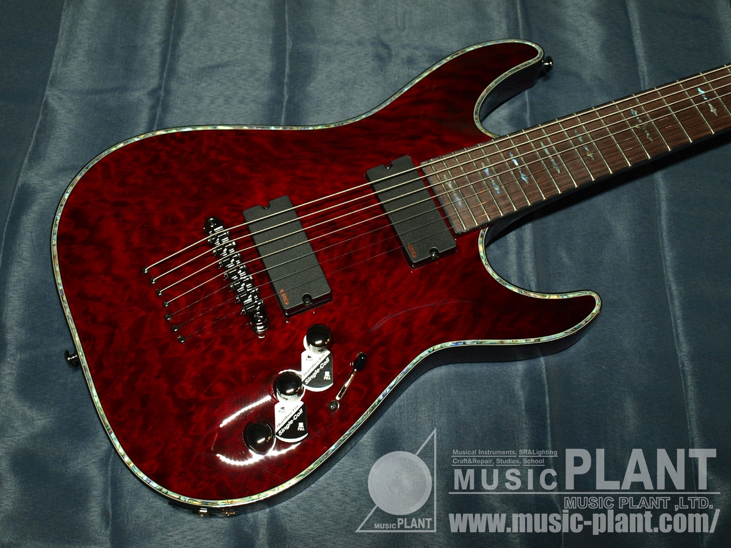 Schecter C-7 Custom セイモア・ダンカンPU搭載 7弦ギター