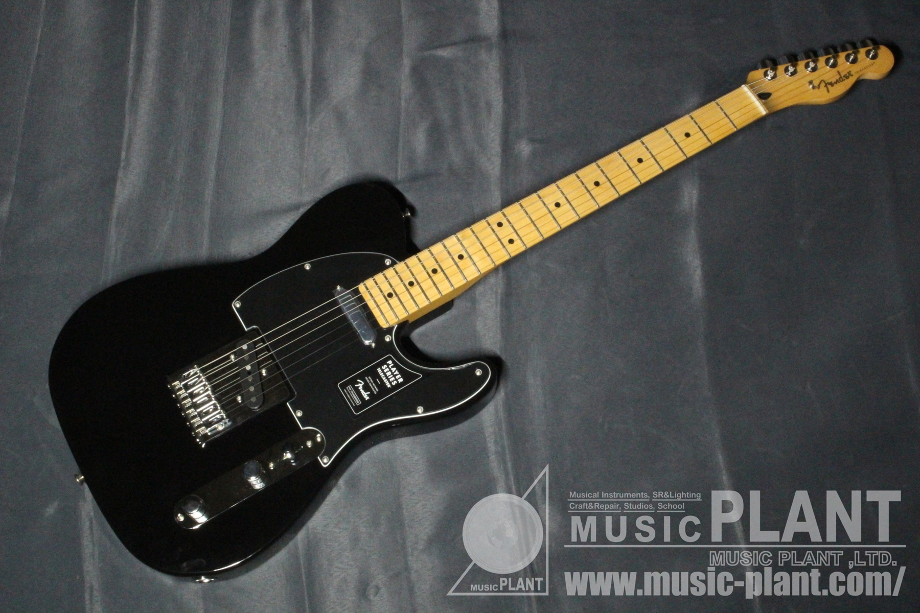 Fender Playerシリーズ テレキャスターPlayer Telecaster Black (Maple