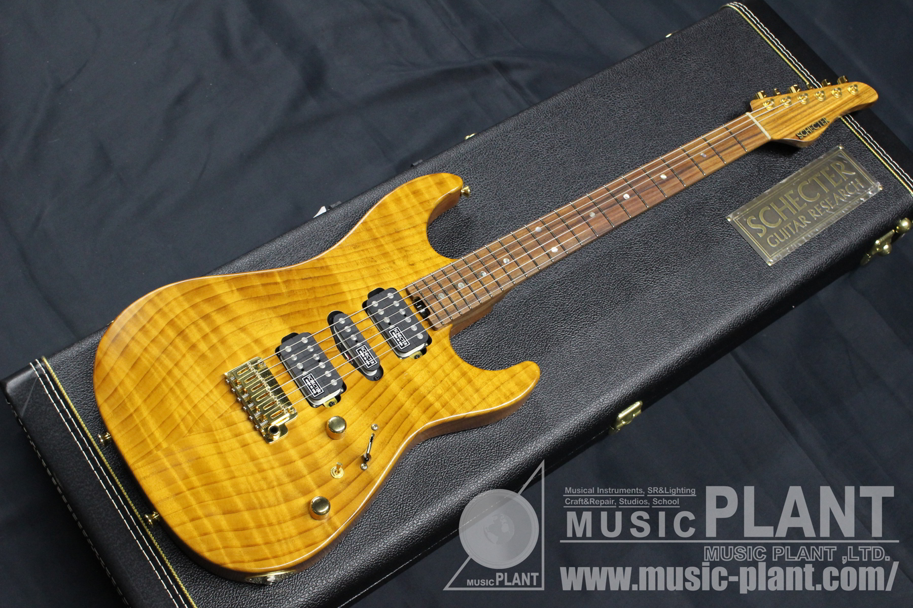 SCHECTER EXCEEDシリーズ エレキギターEX-VB-22-CTM-VTR P/P中古()売却