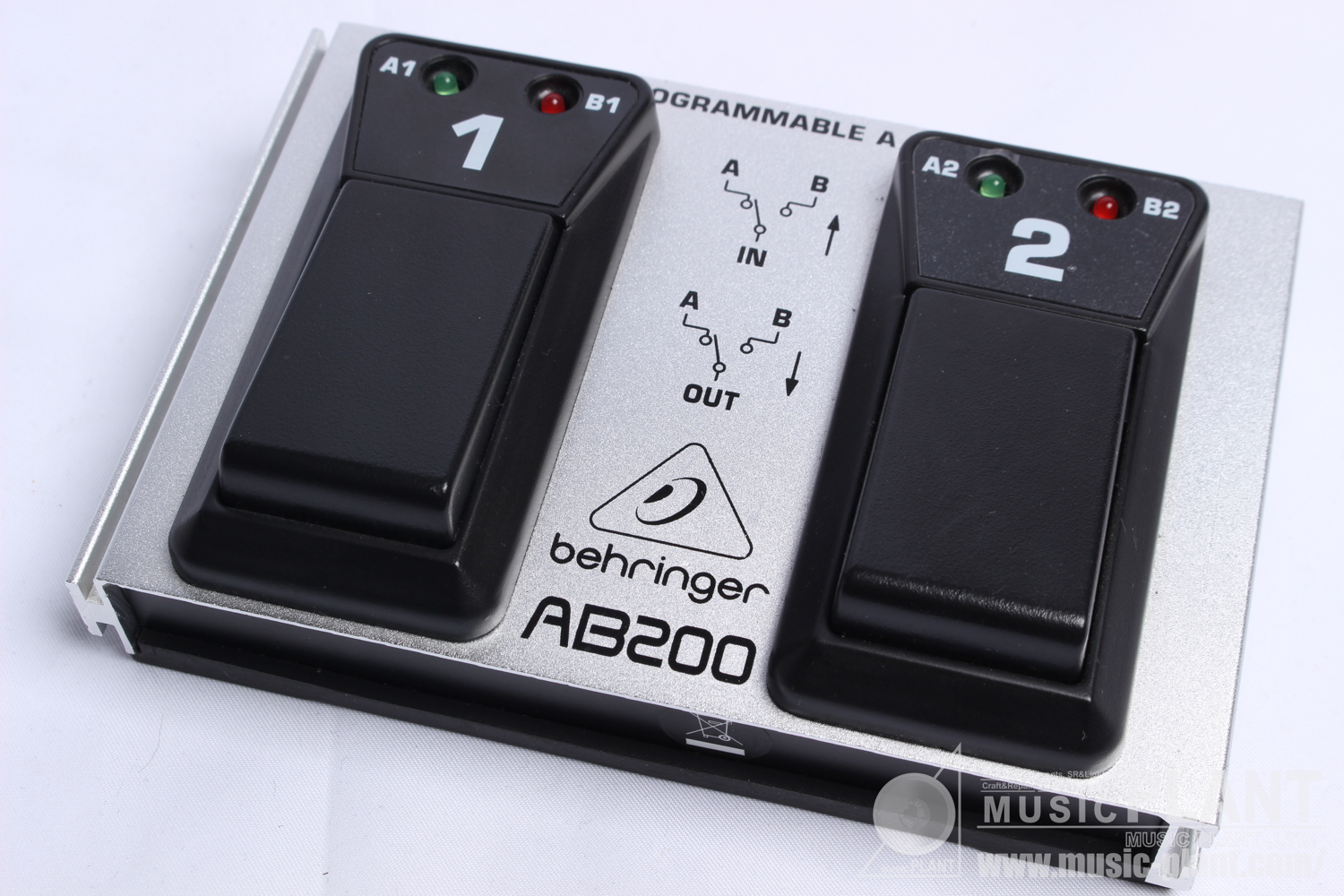 BEHRINGER デュアルプログラマブルフットスイッチDUAL A/B SWITCH