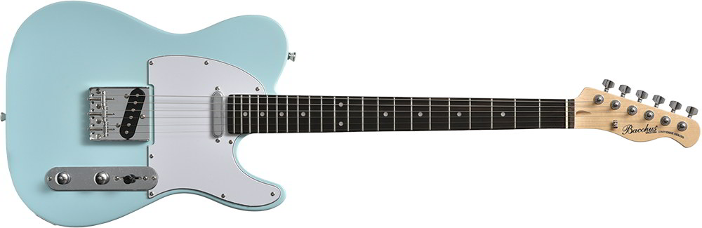 Bacchus BTE-1/R 3TS テレキャスター ケース付き バッカス UNIVERSE