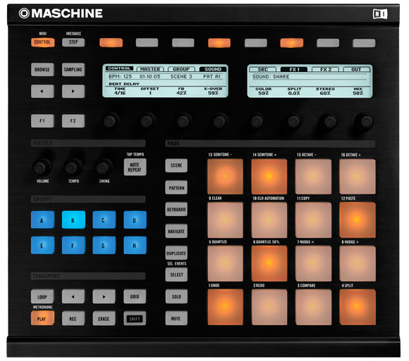 DTM・DAW NI MASCHINE MK2 BLACK DTM・DAW NI MASCHINE MK2 BLACK